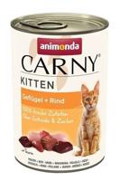 ANIMONDA Carny Kitten Poultry Beef - nat kattenvoer - 400 g