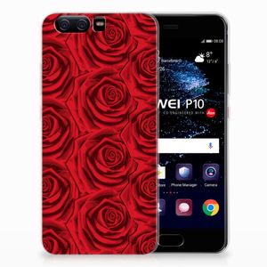 Huawei P10 TPU Case Red Roses