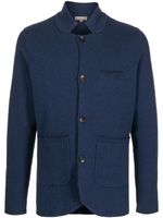 N.Peal blazer en cachemire - Bleu