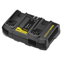 Dubbele lader - 18V 4A - Compatibel met alle V20-serie accu's - STANLEY FATMAX, SFMCB24-QW