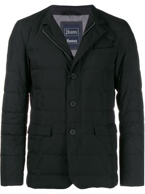 Herno blazer style padded jacket - Noir