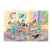 Jan Van Haasteren junior 20 legpuzzel - creatief met klei - 150st.