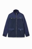 Coat - BLUE - XXL - thumbnail