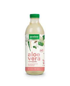 Purasana Aloe vera drink gel ashwagandha vegan bio (1000 ml)
