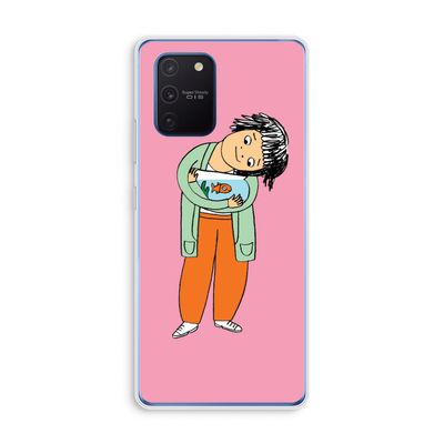 Visknuffel: Samsung Galaxy Note 10 Lite Transparant Hoesje