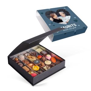 Luxe bonbon giftbox bedrukken - Valentijn (25 stuks)