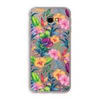 Tropisch 2: Samsung Galaxy J4 Plus Transparant Hoesje