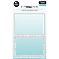 Studio Light • essentials cutting die torn edge cardshape rectangle