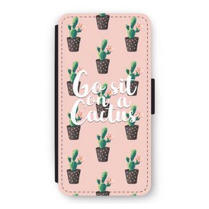 Cactus quote: iPhone 12 Flip Hoesje