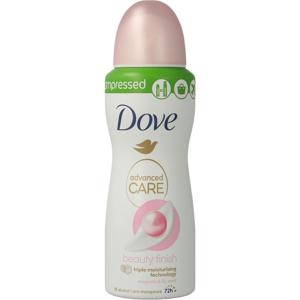 Deodorant spray beauty finish