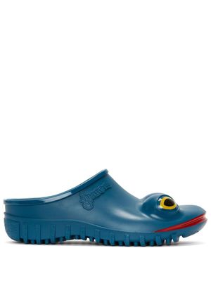 JW Anderson x Wellipets mules à bout rond - Bleu