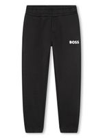 BOSS Kidswear pantalon de jogging en coton à logo imprimé - Noir - thumbnail