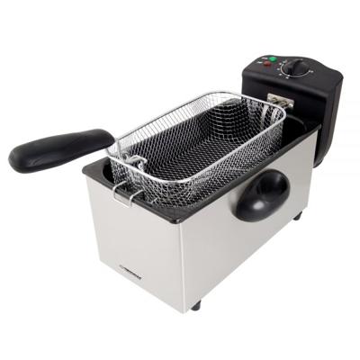 Esperanza FALAFEL Enkel 3 l Vrijstaand 2200 W Frituurpan Zwart, Wit