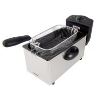 Esperanza FALAFEL Enkel 3 l Vrijstaand 2200 W Frituurpan Zwart, Wit