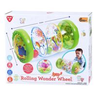 Play rollend wonderwiel met ballen opblaasbaar, 43cm
