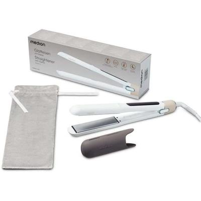 Stijltang - MEDION - MD19925 - 56 W - 5 programma's - 165 tot 210 °C - LED-display - Wit