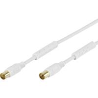 Vivanco Antenne, Satelliet Aansluitkabel 10 m Wit