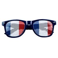 Partybril Frankrijk Blauw Partybril Frankrijk Blauw