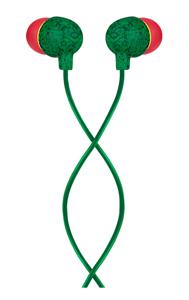 The House Of Marley Little Bird Mic Headset Bedraad In-ear Oproepen/muziek Groen, Rood