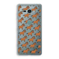 Pony: Sony Xperia XZ2 Compact Transparant Hoesje