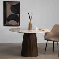 Eettafel Faiza Marmer Rond Ø150cm - Giga Meubel