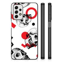 Telefoonhoesje Samsung Galaxy A23 Skull Red