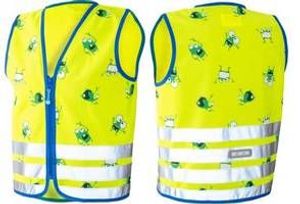 Wowow Reflectievest kids goyo jacket maat m geel