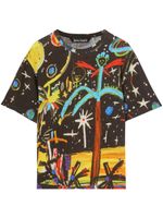 Palm Angels t-shirt à imprimé graphique - Noir
