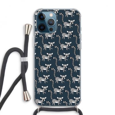 Makis: iPhone 12 Pro Max Transparant Hoesje met koord