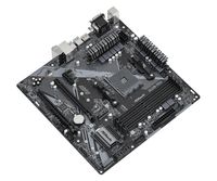 Asrock B450M Pro4 R2.0 AMD B450 Socket AM4 micro ATX - thumbnail