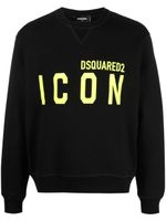 DSQUARED2 sweat à logo imprimé - Noir