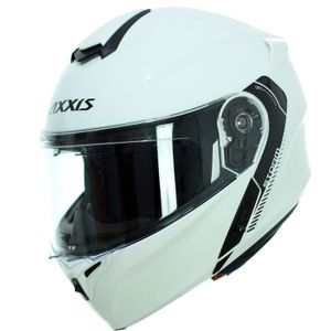 Axxis Helm Storm Solid Glans Wit L
