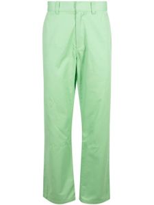 Supreme pantalon en coton à coupe droite - Vert