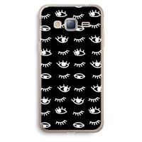 Eye pattern #3: Samsung Galaxy J3 (2016) Transparant Hoesje