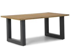 Lifestyle Talai dining tuintafel antraciet 180 x 100 cm