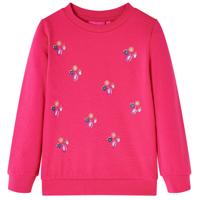 VidaXL Kindertrui 128 felroze