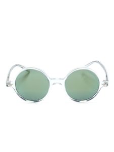 Emporio Armani lunettes de soleil à monture ronde - Vert