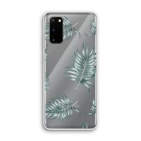 Simple leaves: Samsung Galaxy S20 Transparant Hoesje