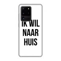 Ik wil naar huis: Volledig geprint Samsung Galaxy S20 Ultra Hoesje
