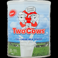Two Cows Instant Full Cream Milk Powder 400 g bij Jumbo