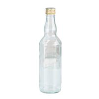 Glazen fles met schroefdop van 500 ml - Weckflessen - Waterflessen - Olie flessen