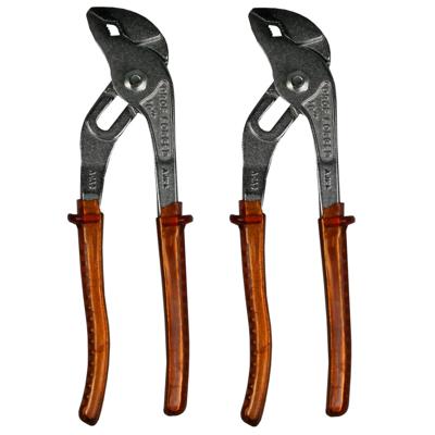 Benson Waterpomptang - Set van 2x stuks - 25 cm - isolatie handvaten - gehard staal