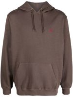 Gramicci hoodie en coton à logo brodé - Marron