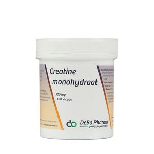 Creatine Monohydraat Caps 100x500mg Deba