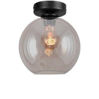 Masterlight PlafondlampBella 2 met Ø 20cm goud glas - 5980-05-02-20