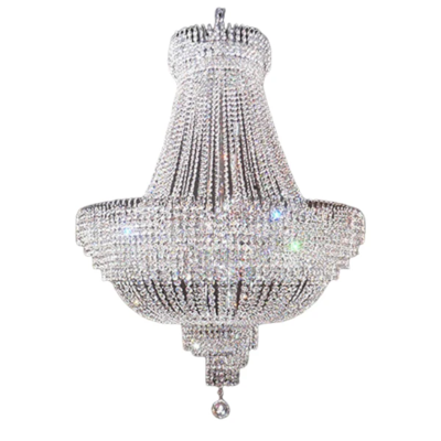 Kroonluchter Catharina chroom in meerdere maten