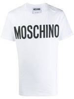 Moschino t-shirt en coton à logo imprimé - Blanc - thumbnail