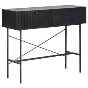 Beliani - COVENTRY - Sidetable - Zwart - MDF