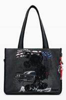 Middelgrote Mickey™ denim shopper tas - BLACK - U