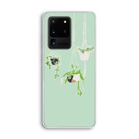 Hang In There: Samsung Galaxy S20 Ultra Transparant Hoesje